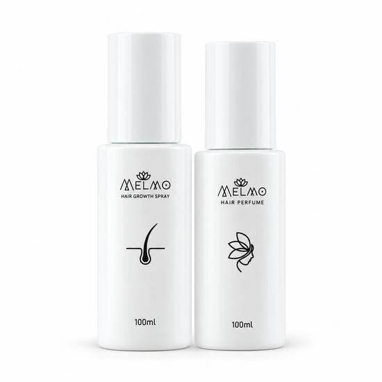 MELMO Hair Care Duo – Hair Perfume + Hair & Scalp Care Spray (2 × 100 ml)